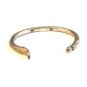 Vintage Signed Pipo Silver Cuff Bracelet