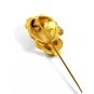 Art Nouveau Style Goldtone Lady Female Woman Head Stickpin Unmarked 8414