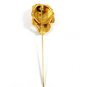 Art Nouveau Style Goldtone Lady Female Woman Head Stickpin Unmarked 8414