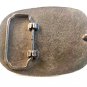 Vintage Old Man Gone Fishing Belt Buckle