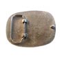 Vintage Old Man Gone Fishing Belt Buckle
