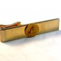 Vintage 1950 - 1960's Gold Tone Bull Tie Clasp Signed Balfour