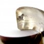 Mexican Taxco Sterling Silver 2 Tone Cuff Bracelet Signed Laton