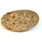 Pre drilled Gold Tone Black Enamel Western Cowboy Belt Buckle USA