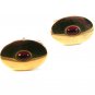 Vintage Gold Tone Haband 40th Year Cufflinks by Anson