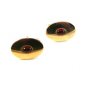 Vintage Gold Tone Haband 40th Year Cufflinks by Anson