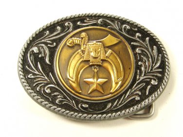 Vintage 1970's - 1980's Masonic Buckle Unmarked