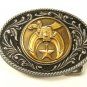 Vintage 1970's - 1980's Masonic Buckle Unmarked