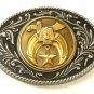 Vintage 1970's - 1980's Masonic Buckle Unmarked