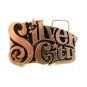 Vintage Silver City Belt Buckle