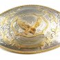 Large 5 1/4" X 4" American Eagle in Flight Belt Buckle 11112013