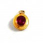 1960's Central High School New Jersey Red Spinel Charm 61814