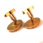 Vintage Swank Gold 2 Tone Cufflinks No. 444