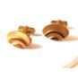 Vintage Swank Gold 2 Tone Cufflinks No. 444
