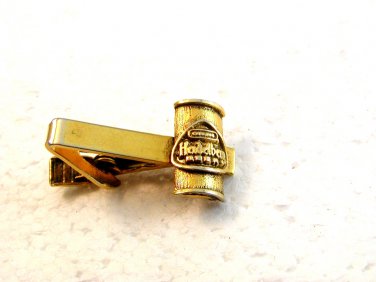 Vintage Gold Tone Heidelberg Beer Tie Clasp