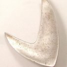 Fabulous Vintage Sterling Silver Modern Brooch By Orb