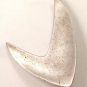 Fabulous Vintage Sterling Silver Modern Brooch By Orb