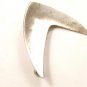 Fabulous Vintage Sterling Silver Modern Brooch By Orb