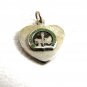 1960's Diablo Valley College Pleasant Hills CA Heart Charm 61814