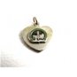 1960's Diablo Valley College Pleasant Hills CA Heart Charm 61814