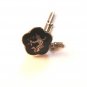 Vintage Siam Sterling Silver Black Niello Dancer Tie Tac de