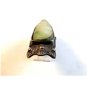 Vintage Elongated Silver & Jade or Jadite ??? Head Ring Size 8
