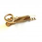 Vintage 1960's Gold Tone Key to Heart Tie Clasp by Hickok