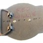Vintage Gold Tone 3 Dimensional Grizzly Bear Belt Buckle