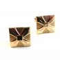 Vintage 1950's - 1960's Gold Tone Cufflinks