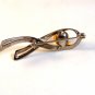 New Sterling Silver & Amber Brooch