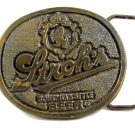 Vintage Stroh's Bohemian Style Belt Buckle 10302013