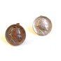 Vintage Sterling Silver Emperor Napoleon Cufflinks