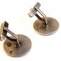 Vintage Sterling Silver Emperor Napoleon Cufflinks