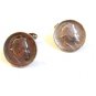 Vintage Sterling Silver Emperor Napoleon Cufflinks