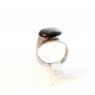 Vintage Sterling Silver & Tiger Eye Ring Size 9
