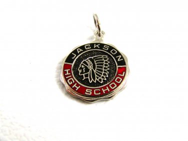 1960's Jackson High School Indians MO Charm 61814