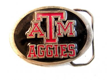 1995 Texas A&M Aggies Belt Buckle Made in U.S.A.