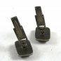 True Vintage 1920s - 40's Sterling Onyx Greek Warrior Cufflinks Unmarked 111814