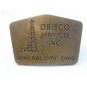 Vintage Drisco Services Inc. Oil Derrick Belt Buckle U.S.A.