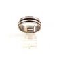 Mans Sterling Silver Worry Spinner Ring Size 13 04152014