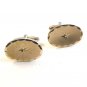 Vintage Gold Tone Cufflinks by Speidel Quality U.S.A.