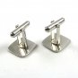 True Vintage 1950's - 1960s Sterling Silver Cufflinks by Hickok 100714