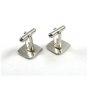 True Vintage 1950's - 1960s Sterling Silver Cufflinks by Hickok 100714