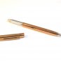 Anson 1950s 23kt Karatclad H.G.E. Ballpoint Pen Green Onyx Top