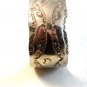 Signed Vintage Native American Sterling Silver Cuff Bracelet