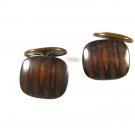 Art Deco 1920's -1940's Copper Cufflinks Unbranded 71615