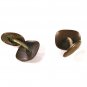 Art Deco 1920's -1940's Copper Cufflinks Unbranded 71615