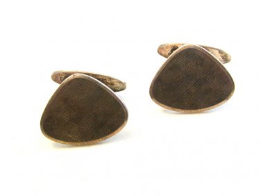 Vintage H.C. &Atilde;�strem Norway 830S Silver Triangle Cufflinks