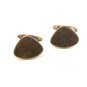 Vintage H.C. &Atilde;�strem Norway 830S Silver Triangle Cufflinks
