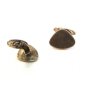Vintage H.C. &Atilde;�strem Norway 830S Silver Triangle Cufflinks